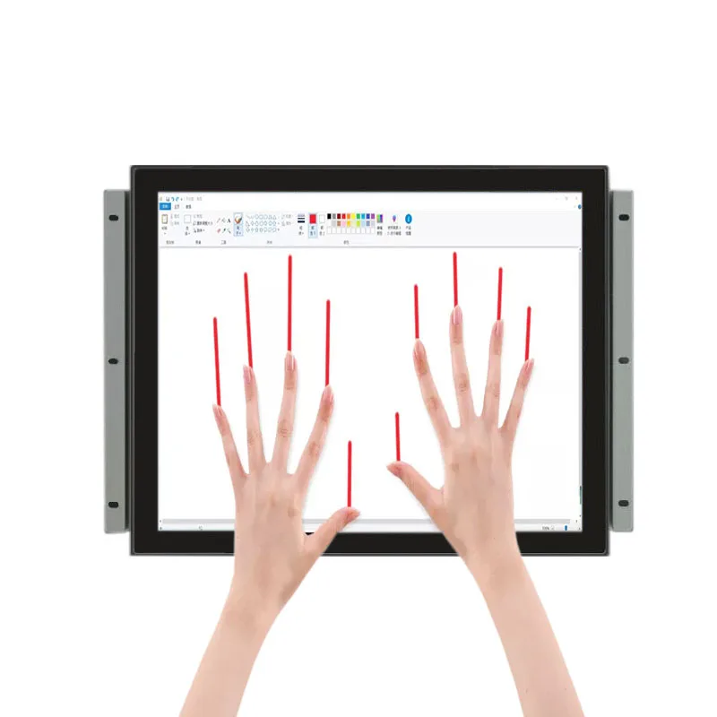 Waterproof 15 Inch Raspberry PI Capacitive Touch Display Monitors With Resolution 1024x768