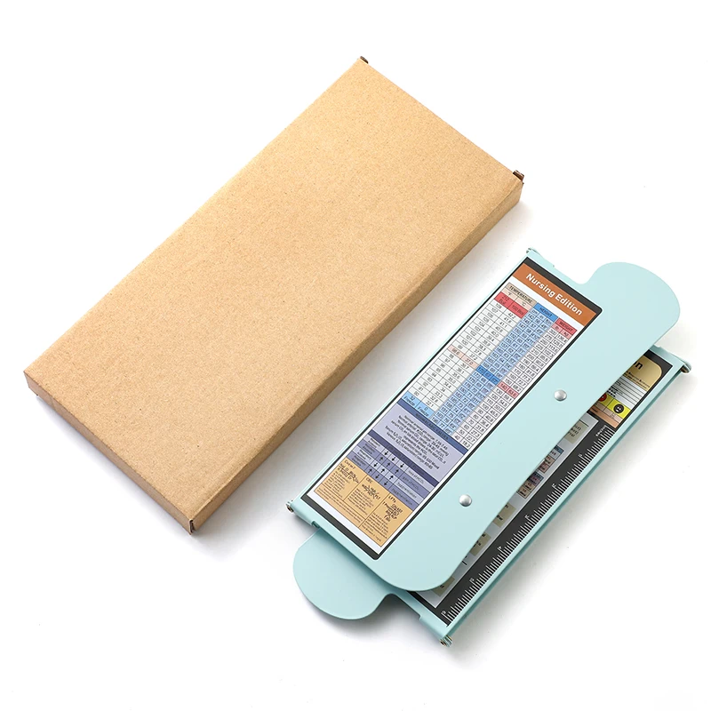Nursing Clipboard With Nursing Medical Edition Cheat Sheets 3 Layers Aluminum Foldable Nurse Clip Boards Notepad For Students