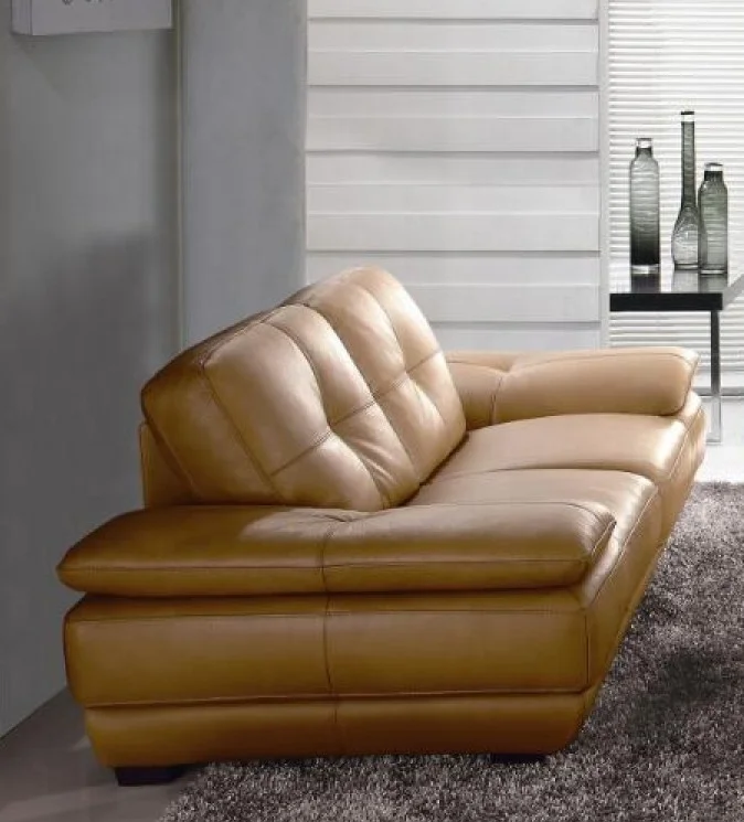 Cheap leather sofa modern style design 321 used leather sofa
