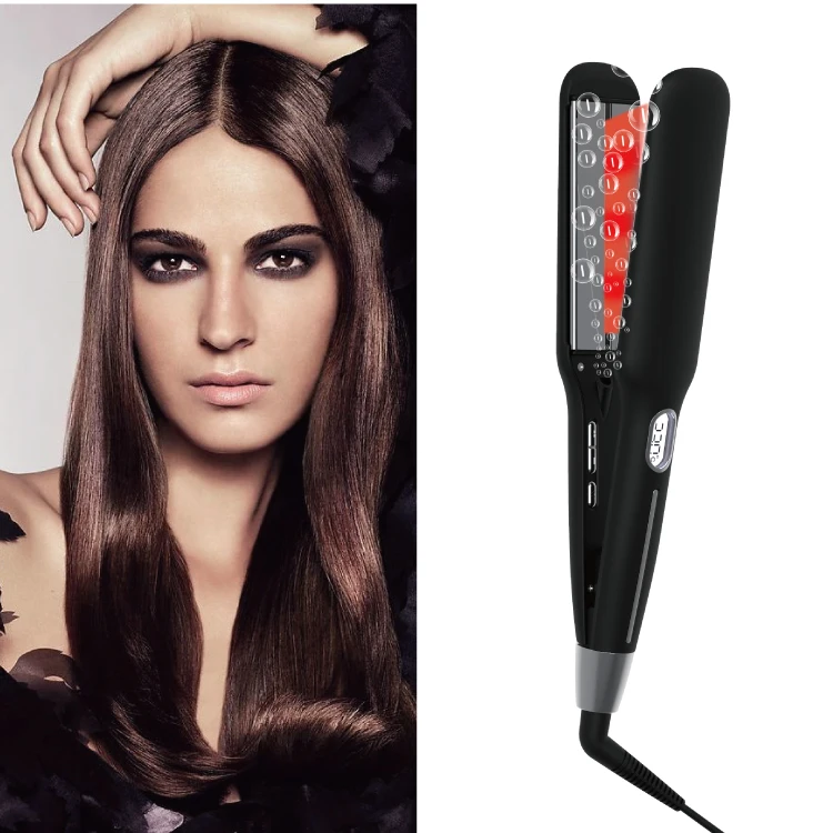 Professional 450 Degrees Infrared Flat Irons Ceramic Titanium Flat Iron Fast Portable Infrared Flat Iron Hair Straightener