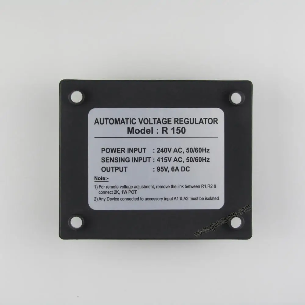 Replace Leroy Somer Voltage Regulator Generator AVR R150