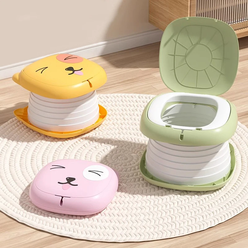Outdoor eco friendly infant boy girl kids travel urinal camping urinary trainer seat toilet foldable baby potty chair