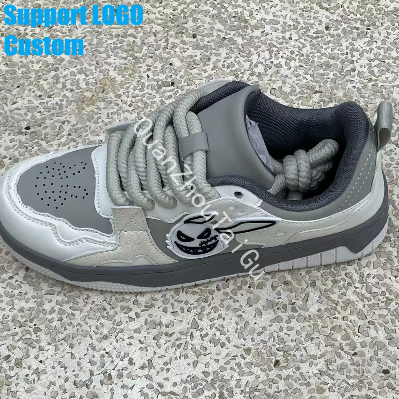 Factory new custom LOGO breathable cloth shoes student board shoes port fashion shoes