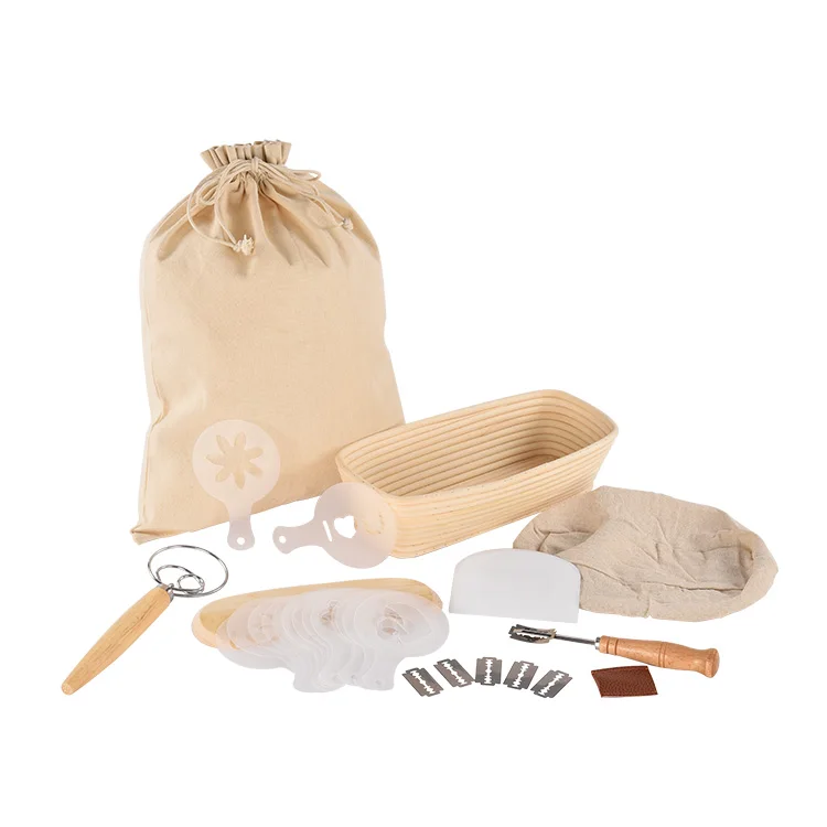 Натуральный Плетеный ротанговый Овальный баннетон, корзина для хлеба