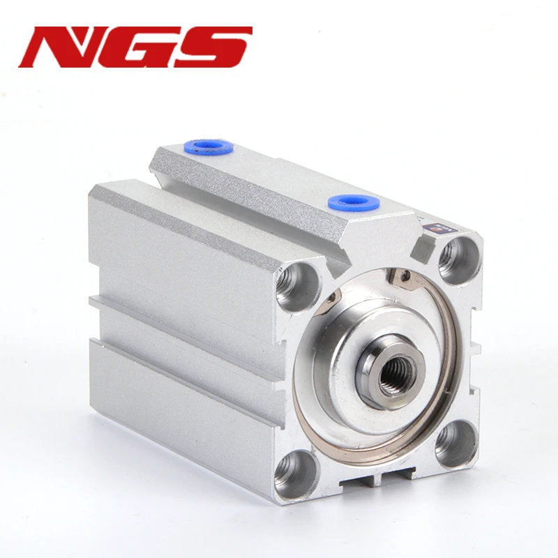 Air Pneumatic Cylinder SDA Series Compact Airtac Type 12/16/20/25/32/40/50/63/80mm Bore to 5-100mm Stroke Accept Custom