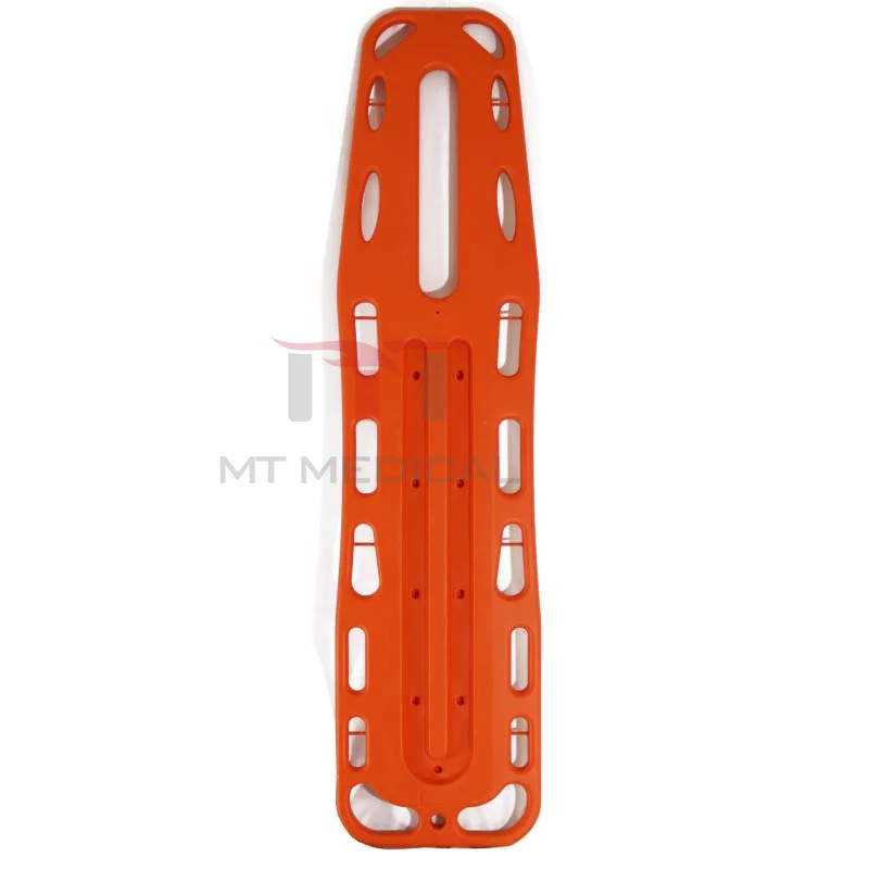 Hochey Medical Water Rescue Emergency Plastic Floating Spine Board Medical Portable Stretchers Ambulance Stretcher