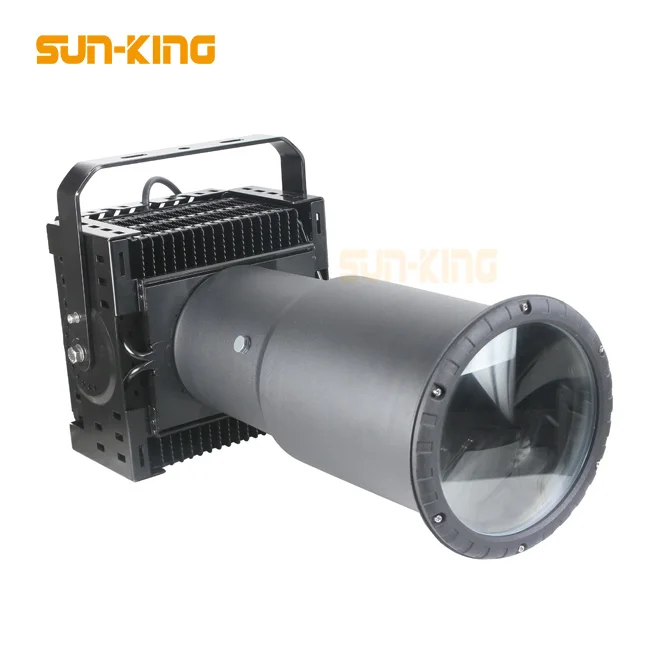 outside ip65 narrow beam angle tower aluminum blue white 6000K decorative flood light spotlight 250W