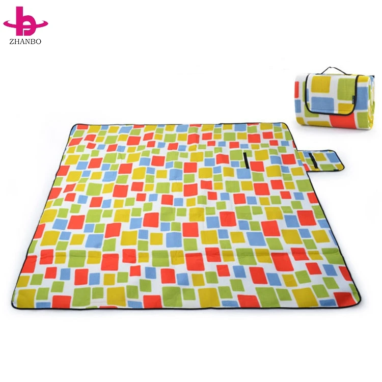  Wholesale Cheap Polar Fleece China Factory Waterproof Custom Disposable Picknick Blanket/Outdoor Picnic