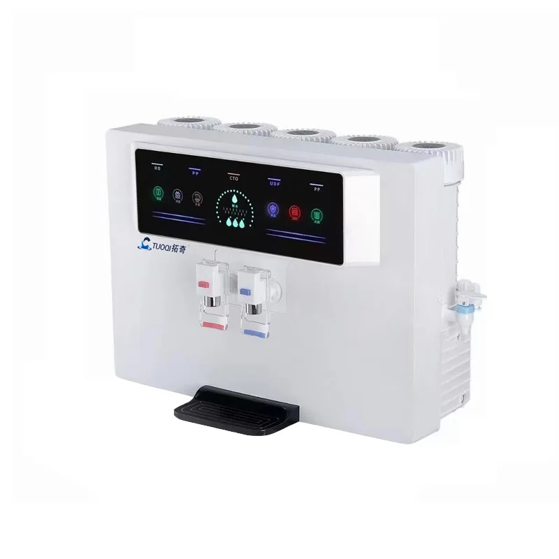 
2021 большой ЖК-дисплей голосовое напоминание Интеллектуальный диспенсер для горячей и холодной питьевой воды RO 