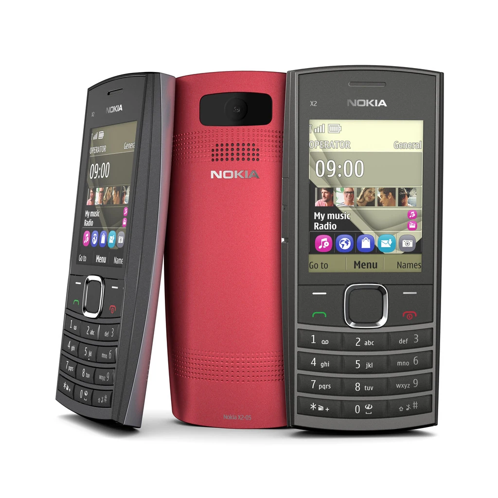  Rejuvenated Restored GSM cell phone With BL-4C Battery for nokia
