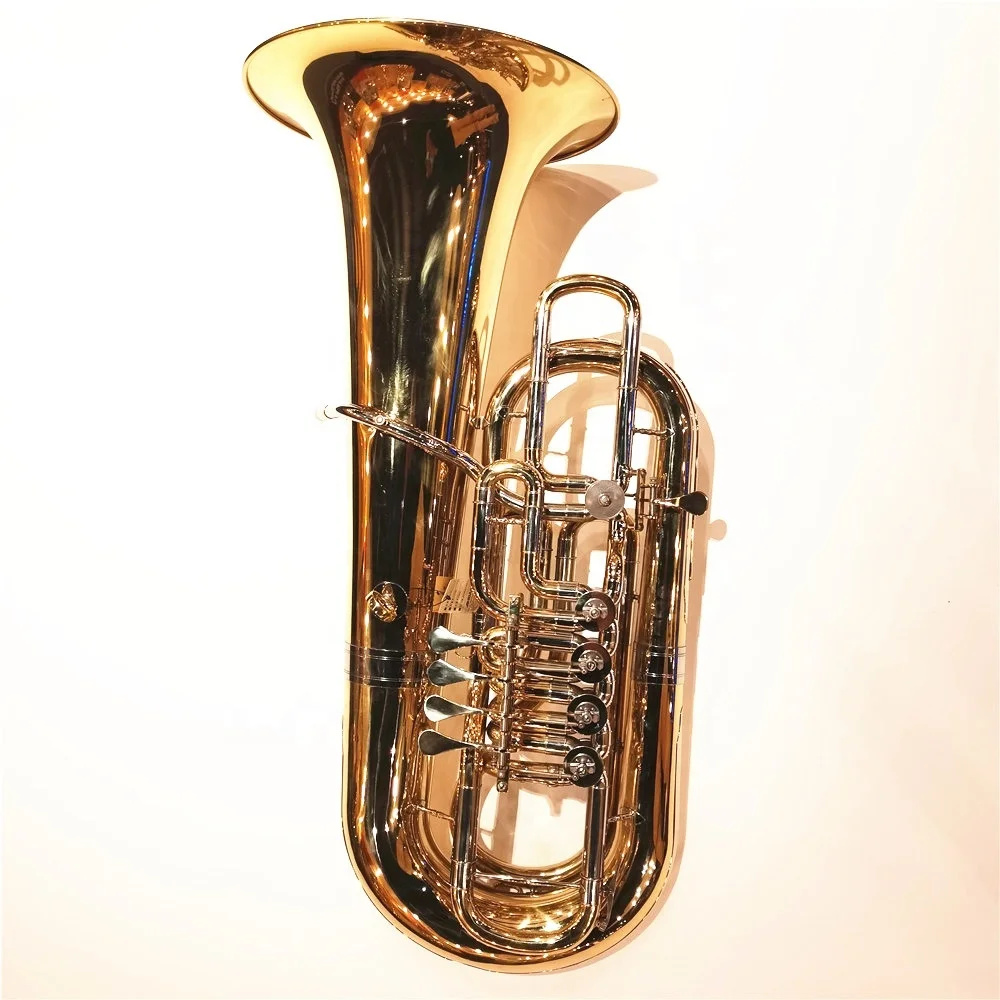 4x4 F key tuba 4 вращающиеся клапаны