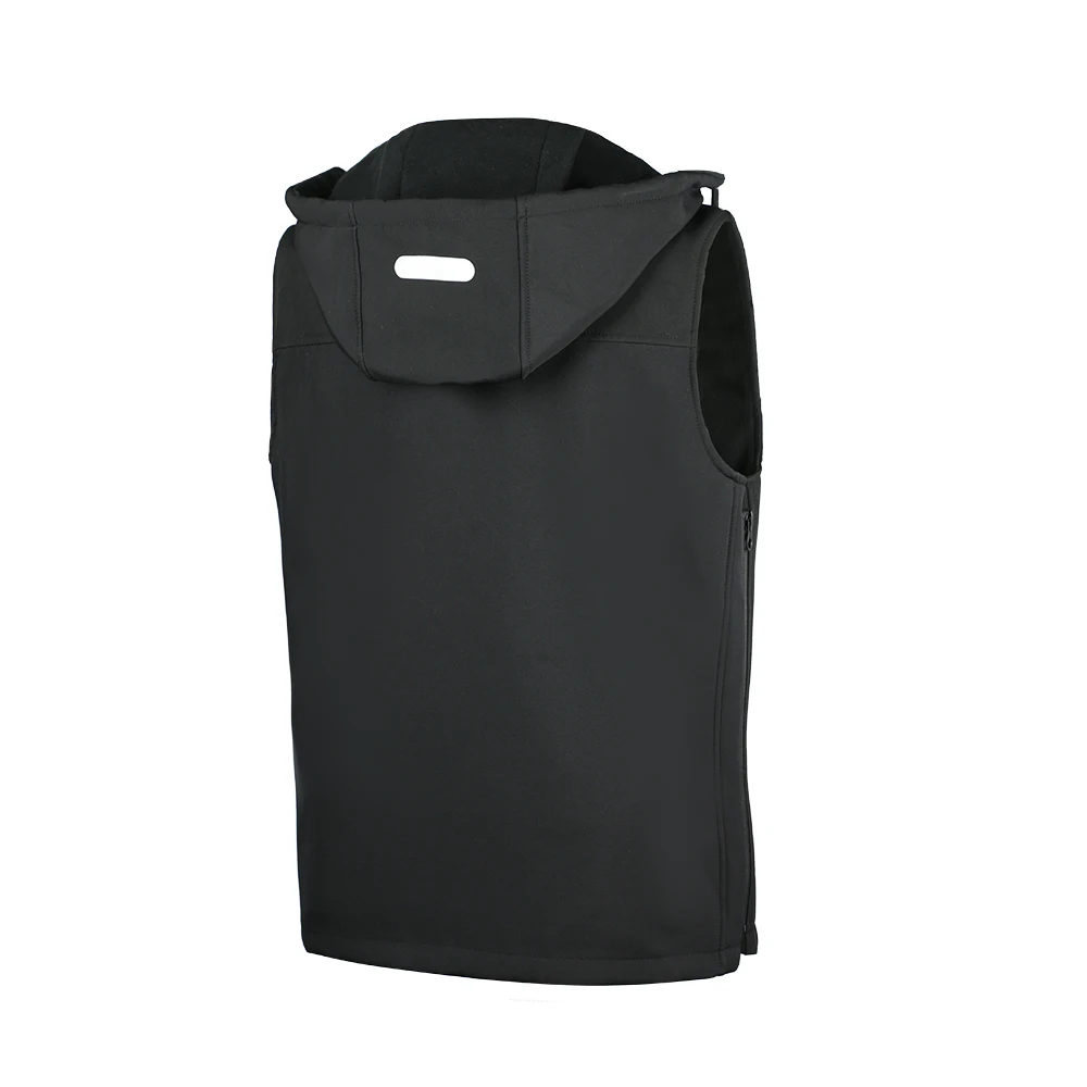 Cold Winter Down Heated Vest Warming  Light Soft Fleece USB Heated Vest Unisex Rechargeable He Size Adjustable