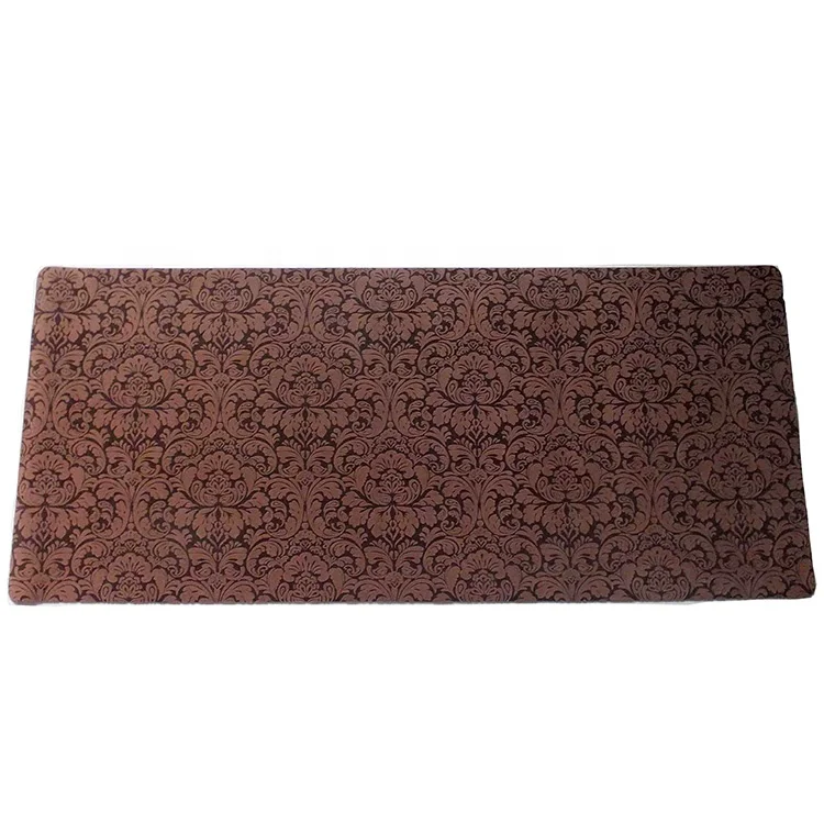 anti-slip flocking rubber floor mat protective stair mat neoprene rubber base microfibre nylon kitchen living room door mat