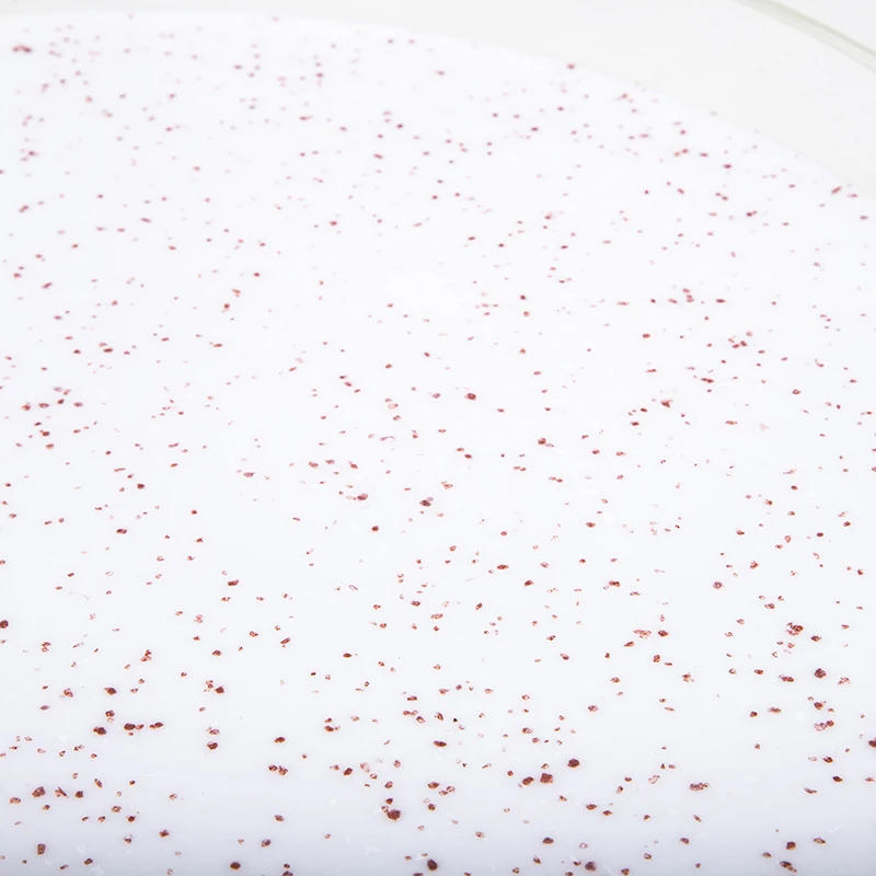 Clear+ Special White Acrylic Decor Lucite Tray Tea And Coffee Table Acrylic Serving Round Tray