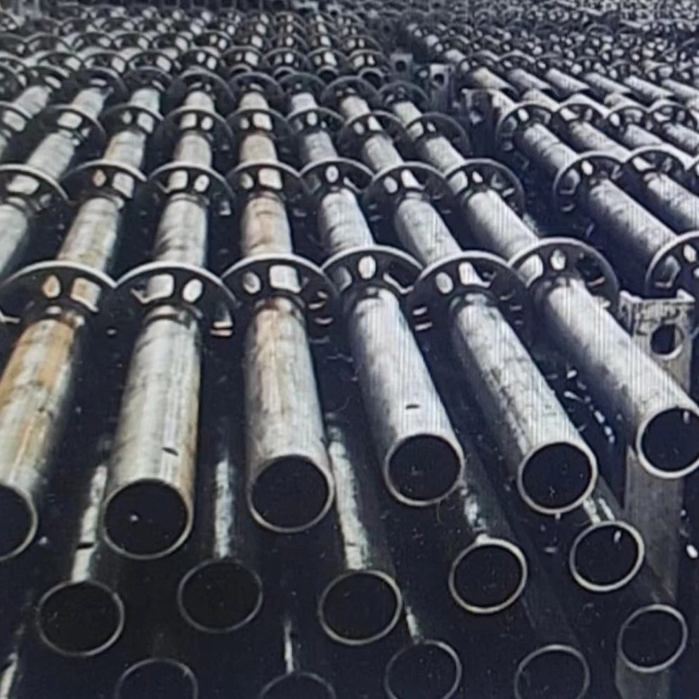 China second hand cheap construction used metal ringrock scaffolding frame for sale