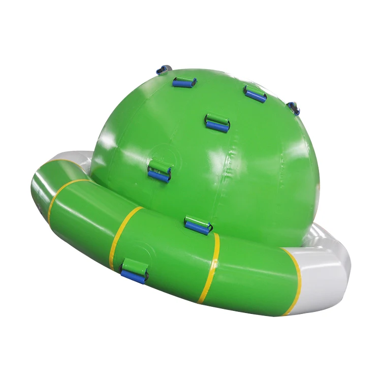2023 New Water Park Floating Water Slides Inflatable Floating Water Saturn For Sale