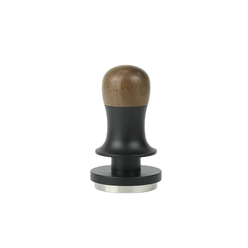 58 мм инструменты Бариста Эспрессо на плоской основе кофе тампер ручной деревянный пластиковый металлический порошок молоток дистрибьютор аксессуары