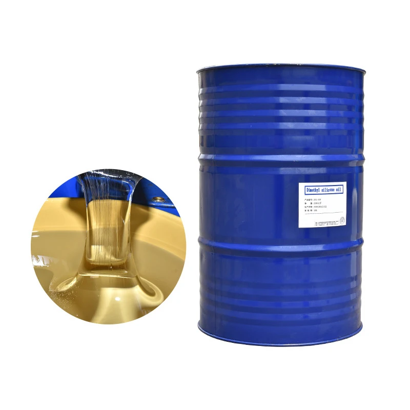 Polydimethylsiloxane Curing Agent Silicone Fluid Oils 1000Cst 1500Cst 12500Cst For Sewing Machine Cosmetics Treadmill