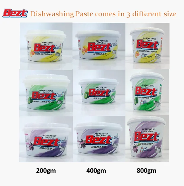 Halal Dishwashing Paste Household Cleaning Product for Dishwash