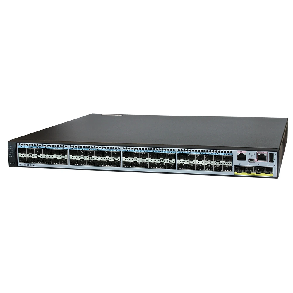 S5720-56C-EI-48S-AC Network Switch 48 Ports 48 Gigabit SFP Network Switch 10G Optical Next-Generation Enhanced Ethernet Switch