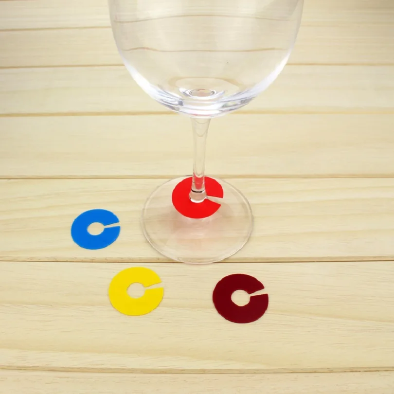 
Multi Usage Silicone Wine Glass Markers 