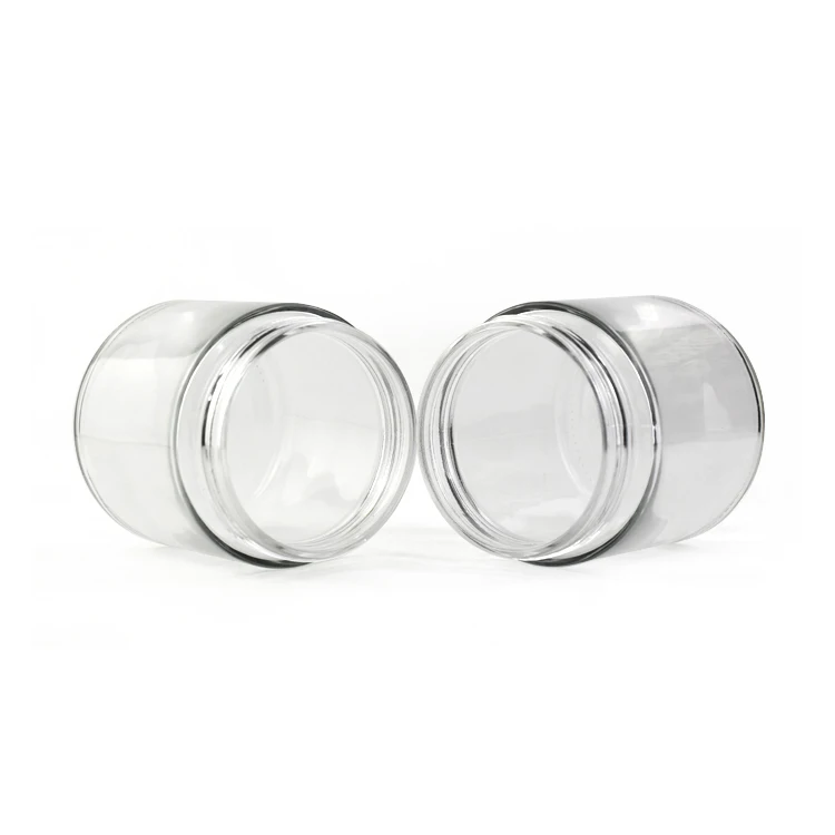 Wholesale Price 10oz 14oz 18oz Child Resistant Wide Mouth food grade Packaging Smell Proof Glass Jar Round With Lid