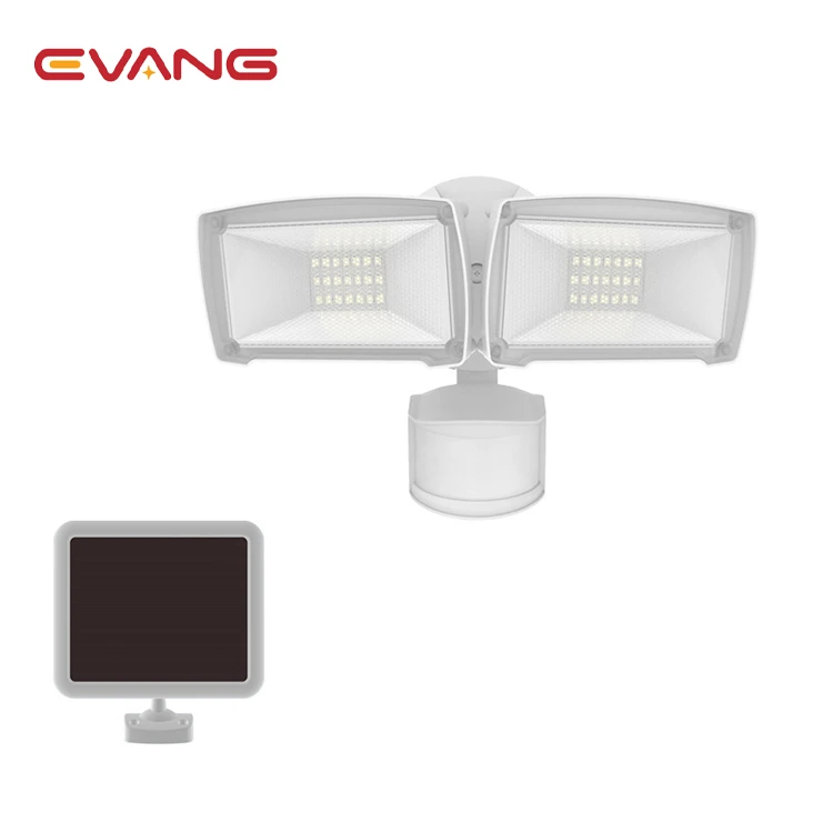 Outdoor Garden Automatically 1800lm Solar 35w Led Wall Light Security Light At Night