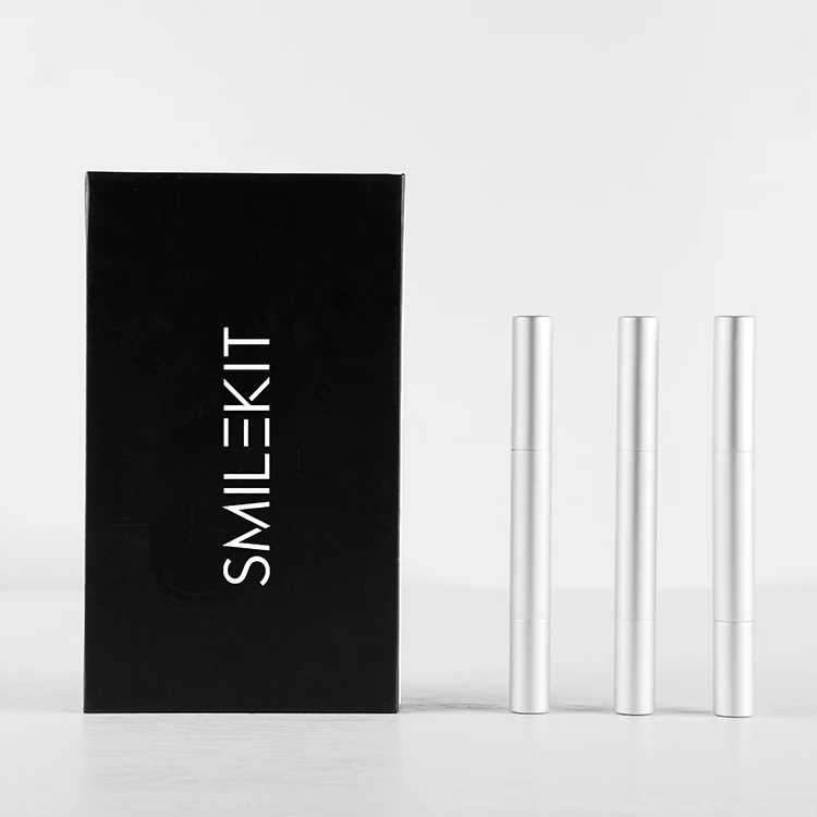 Cardboard Boxed Luxury 3ml Teeth Whitening Refill Gel Kits