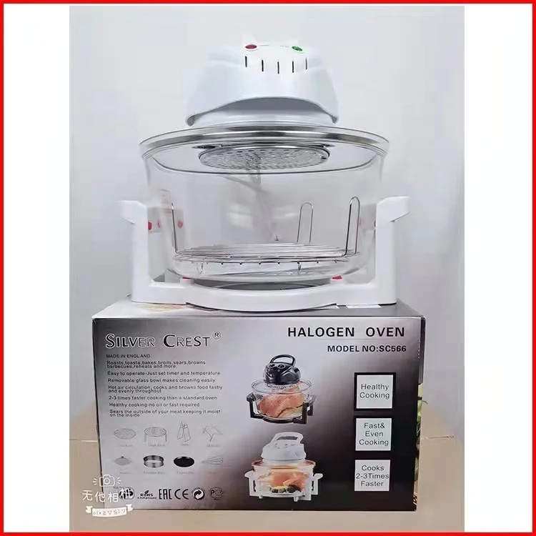 Factory wholesale ready goods stock SILVER CREST Halogen Oven 12L for home use SC-566