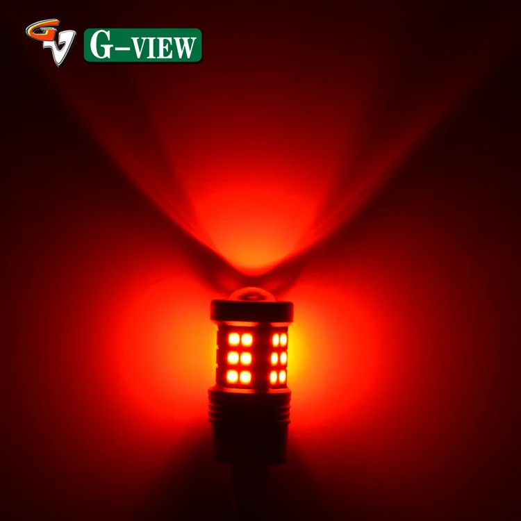 G-View 2019 New Design Lamp 3157 Ck Extremely 36Smd 2835 Canbus Red Led Bulb