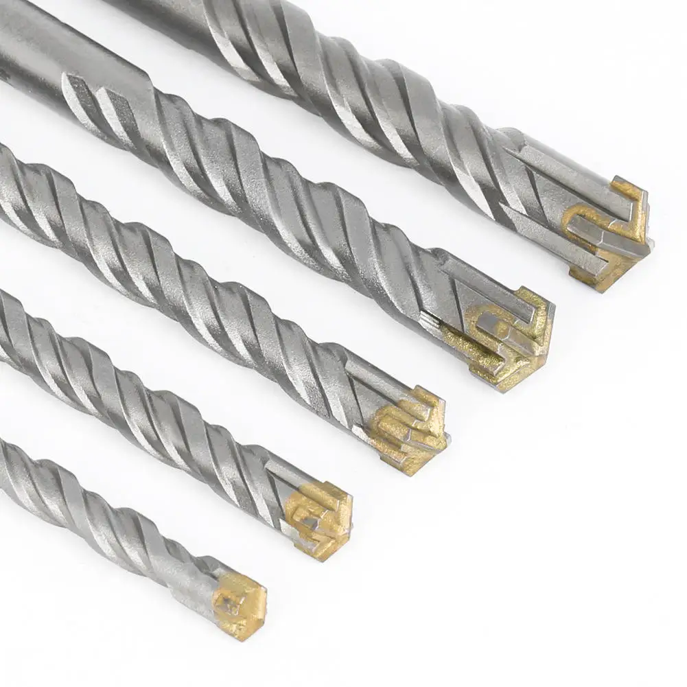 Royal Sino Drill Bit Sds Max 18mm Electric Cross Type Alloy Sds Hammer Drill Bit For Masonry Concrete Drilling