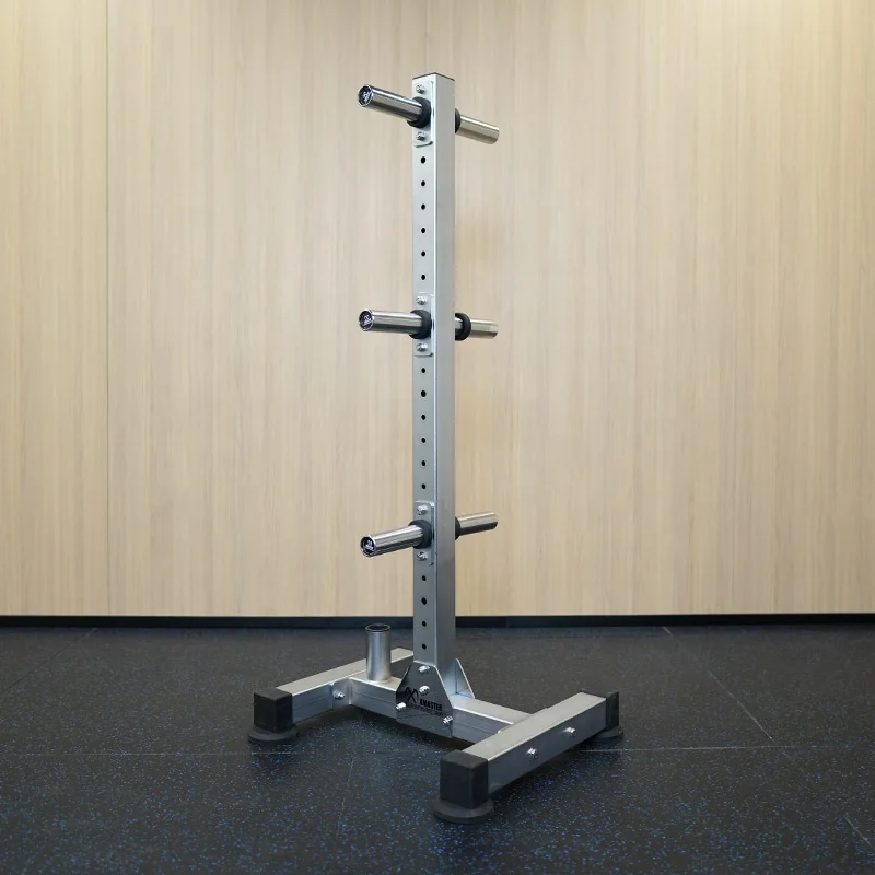 Best-selling OEM gym Weight Lifting weight plate Storage Rack with six pins