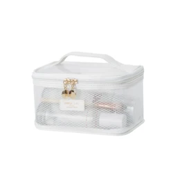 Новый продукт на заказ, дорожная прозрачная косметичка из пвх, голографическая косметичка