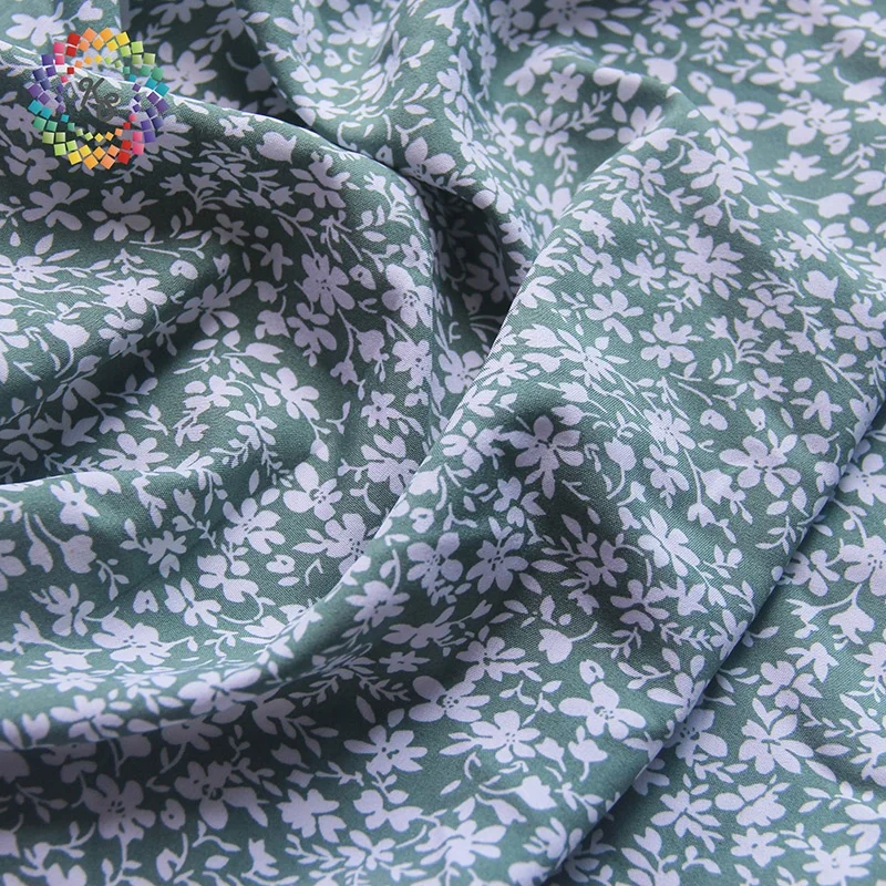 Soft Elastane Floral Printed Four Way Stretch Fabric For Dresses