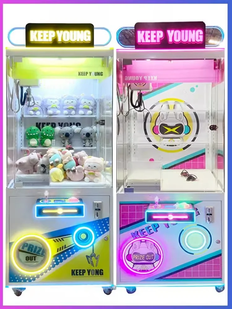 Wholesale Catcher Dolls Games Machine Coin Operated Toy Arcade Crane Claw Machine