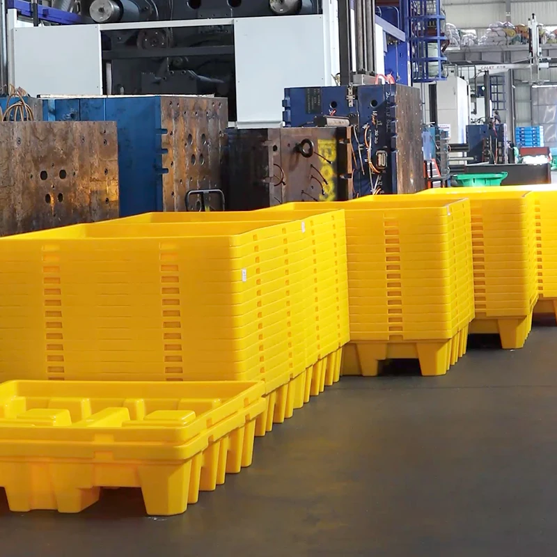 For Laboratory Safety Leak Proof Liquid Collecting Small Size Spill Deck Spill Pallet Container