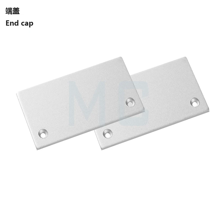 70*36mm led aluminum tube profile polycarbonate linear luminaire housing