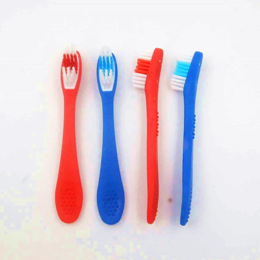 Soft-tip nylon bristle handle safety Soft and crookable soft and hard bristle toothbrush prison prison toothbrush