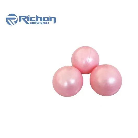 Plastic Soft Resistant To Pressure Pink White Ball Pit Ball