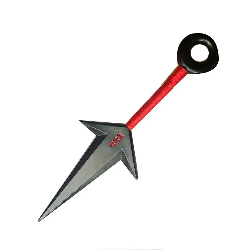 2023 hot sale 26cm Plastic Kunai Props Big Size Anime Kunai Namikaze Minato Cosplay Props Jewelry Sets With Box Package