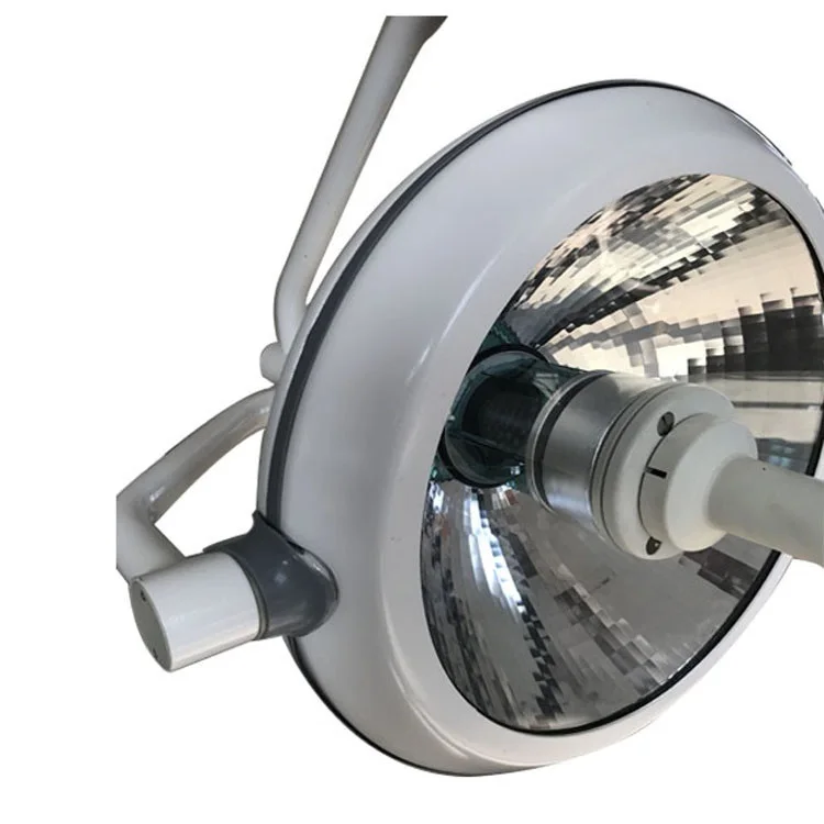 Veterinary mounted ceiling double head halogen surgical light ot led