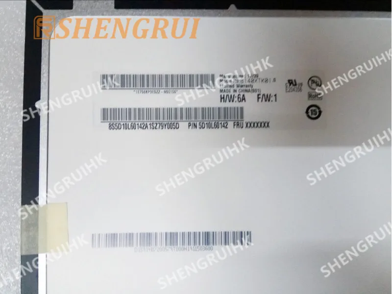 2JP53/DGDG5 B140XTK01.0 LIQUID CRYSTAL Display, 14.0 HD,  EDP Emedded TouchScreen