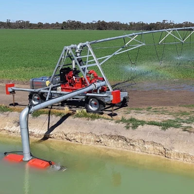 2022 China best sales four wheels lateral move irrigation System used for big land