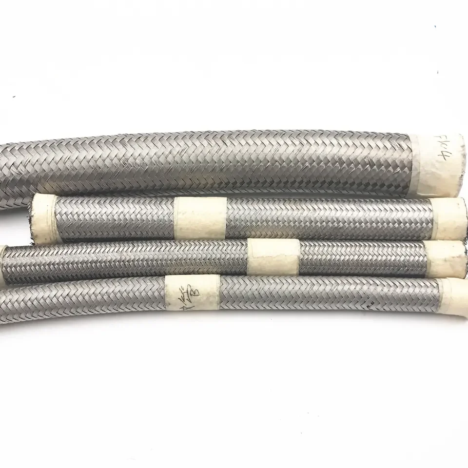 R14 Hose Durable High Temp Corrosion Resistance Ptfe Hose Flexible Ptfe Wire Braided Hose