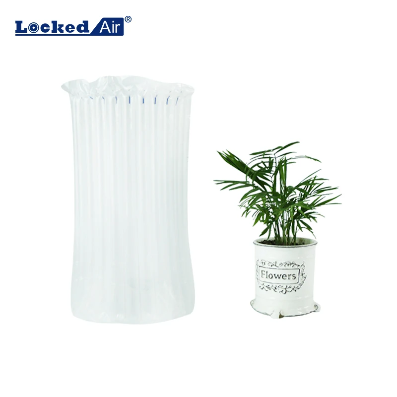 Custom shockproof air cushion inflatable milk powder wine air column bag