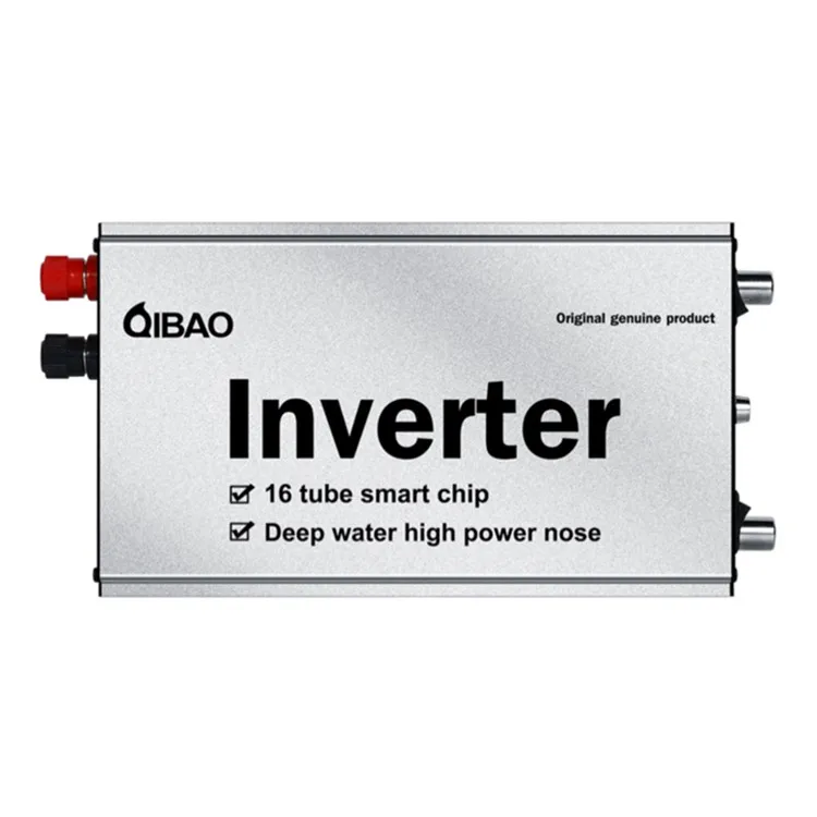 
16 Tube Chip Output 1500v Peak 1500w Intelligent Inverter For Fishing 