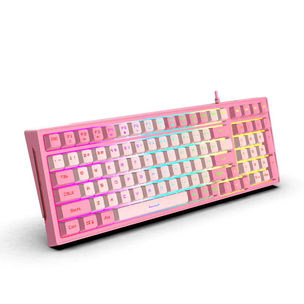 Горячая Распродажа, 95 клавиш, RGB подсветка клавиатуры