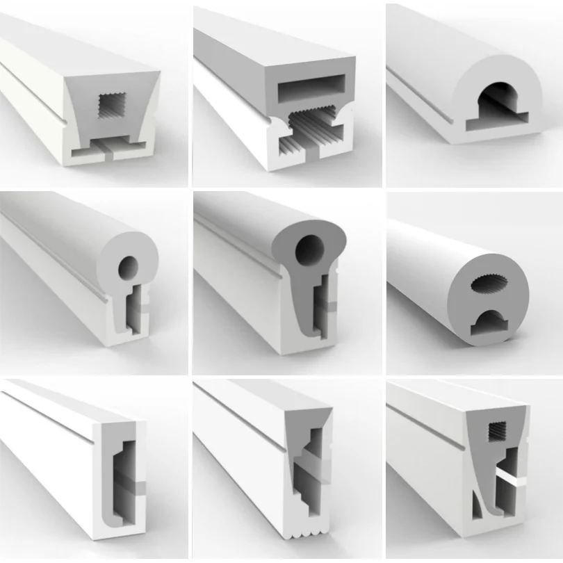 WS2812B WS2811 LED Neon Rope Tube Silica Gel 1m 2m 3m 4m 5m Flexible Strip Light Soft Lamp Tube IP67 Waterproof for Decoration