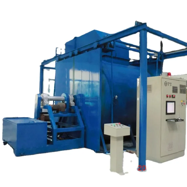 
2.8m automatic shuttle rotomolding machine 