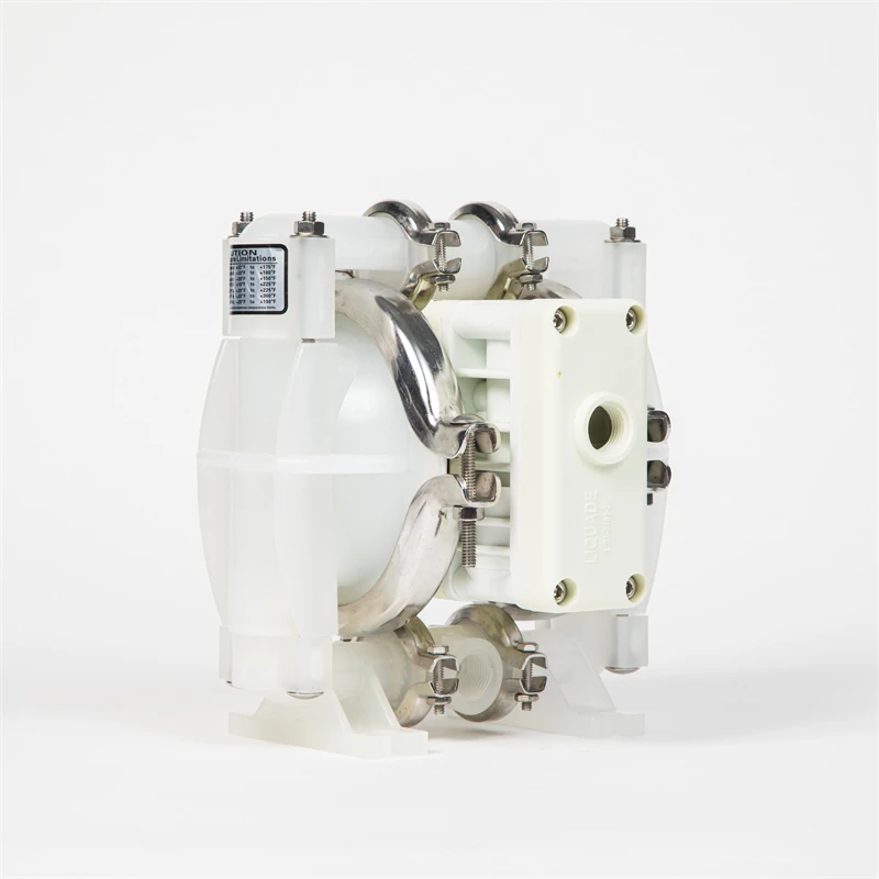 High speed hand air operated booster diaphragm pump